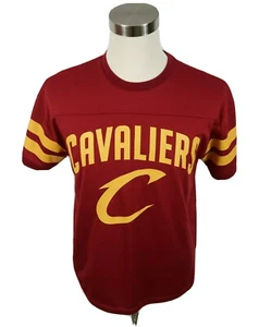 NBA Brand Cleveland Cavaliers Mens SS Wine Gold Jersey T Shirt by U Brand Small - Picture 1 of 8