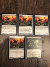 PLAGUE MYR X4 & Necrotic Ooze MTG Magic the Gathering Cards NM-LP
