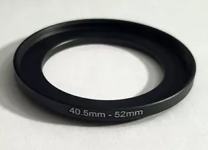 Step-up Ring Metal Stepping 40.5-52mm 40.5mm Lens to 52mm Filter 40.5mm-52mm - Picture 1 of 5
