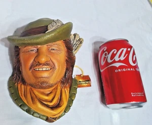 1985 Bosson's "Robin Hood" 6-3/4" WANDBEHANG KREIDEGESCHIRR, CONGLETON ENGLAND - Bild 1 von 10