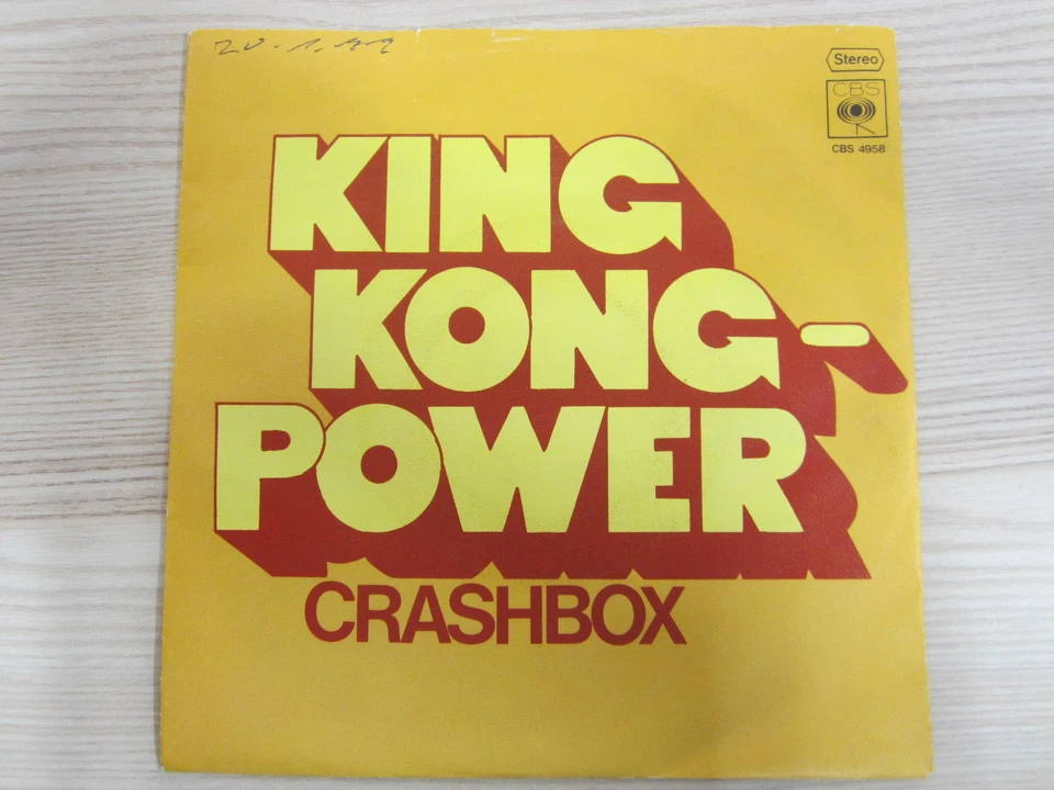 Single /   Crashbox ?– King Kong-Power  / PROMO / MUSTER / RAR / 1977 / DISCO / - Bild 1 von 1