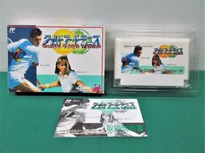 NES -- WORLD SUPER TENNIS -- Boxed. Famicom. Japan game. Works fully. 10640 - Picture 1 of 12