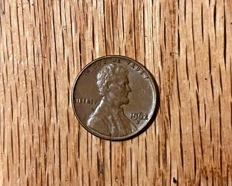 Rare date 1962 D error Lincoln cent Cover