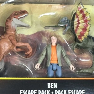 Jurassic World Chaos Theory Ben Escape Pack Figuren Mattel 2024 Netflix Neu in OVP - Bild 1 von 6