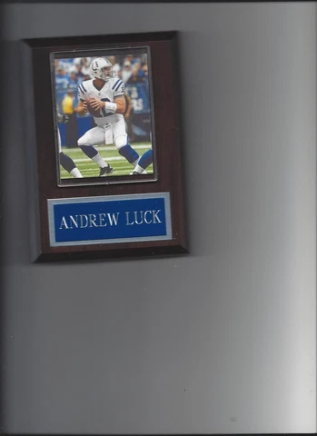 ANDREW LUCK PLAQUE INDIANAPOLIS COLTS FOOTBALL NFL Cover