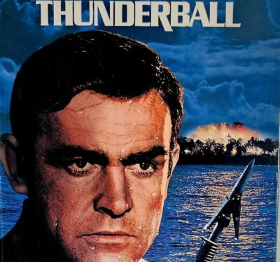 James Bond 007 Thunderball VHS 1995 Collection Vintage Spy Thriller - Image 1 of 2