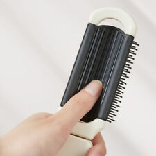 Portable Mini Pocket Hair Comb With Mirror Folding Brush Travel Hair Brush