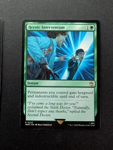 HEROIC INTERVENTION #233 Doctor Who MTG - Picture 1 of 2