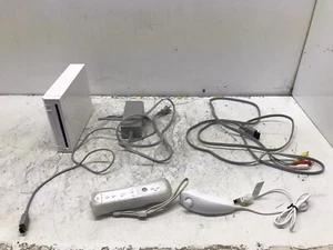 Nintendo Wii RVL-001 with Accessories for Parts SEE DESCRIPTION - Picture 1 of 14