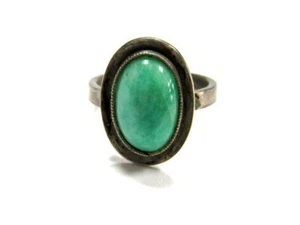 Silberfb. Ring mit tükisfarbenem Stein OM1345 - Bild 1 von 2