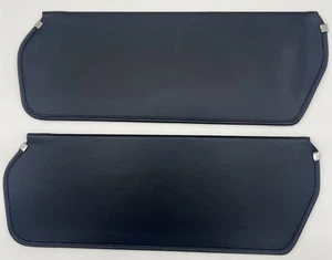 1973-1987 Chevrolet/GMC Truck, Blazer & Suburban Black Sun Visors - Pair - Picture 1 of 1