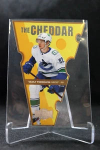 2021-22 Skybox Metal Universe The Cheddar Die Cut Vasily Podkolzin TC-24 - Picture 1 of 2