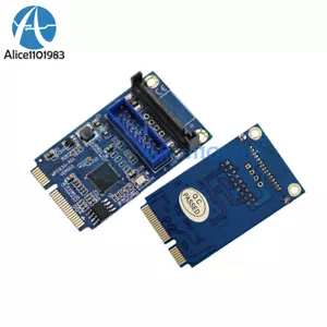 Mini PCI-E to USB Adapter PCIE to 19Pin SATA Dual USB3.0 Expansion Adapter Card - Picture 1 of 6