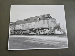 Milwaukee Road GP38-2 360 Bensenville IL (8x10 B&W)(Used) - Picture 1 of 3