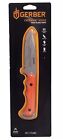 Gerber Freeman Guide Fixed Blade Knife Orange With Black Nylon Sheath