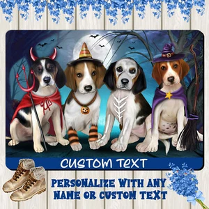 Treeing Walker Coonhound Dog Floor Mat Personalized Anti-Slip Pet Door Mat NWT - Picture 1 of 45