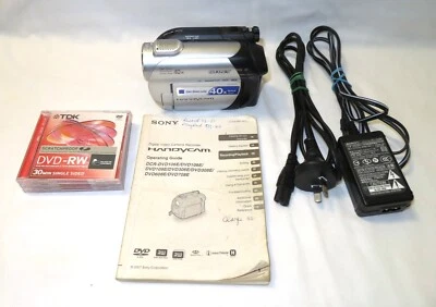 Sony DCR-DVD608E Digital Video Camera Recorder Handycam Working - Image 1 of 4