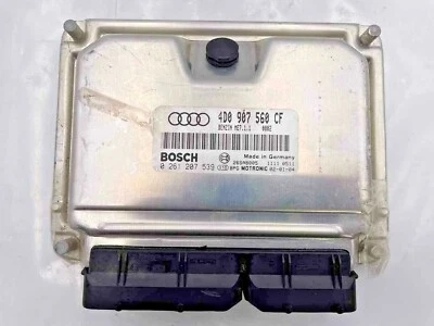 AUDI A8 2002 motor electrónico módulo de control informático ecu ecm OEM 4D0907560CF Foto 1 de 4
