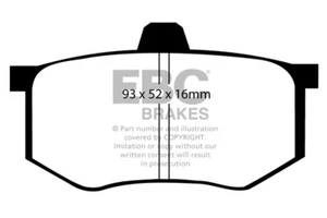 Pastillas de freno delanteras EBC Ultimax para Seat Fura 1.0 (82 > 86) - Imagen 1 de 1