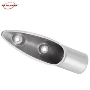 Marine Boat Rail End Inner Tubing Handrails Railing Fitting Stainless Steel - Picture 1 of 14