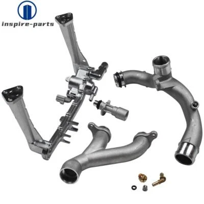 Upgraded Aluminum Coolant Water Pipe Kit for 2014-19 Land Rover Range Rover 3.0L - Image 1 of 4