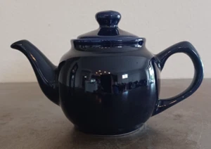 DesignPac Keramik Marineblau Teekanne 7,3"×4,3" - Bild 1 von 16