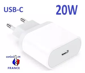 Prise 220 v secteur 20W Prise Chargeur Secteur Rapide USB C - Zdjęcie 1 z 1