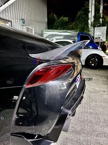 JDM STYLE CARBON REAR TRUNK WING SPOILER FOR TOYOTA SUPRA A90 - Picture 1 of 4