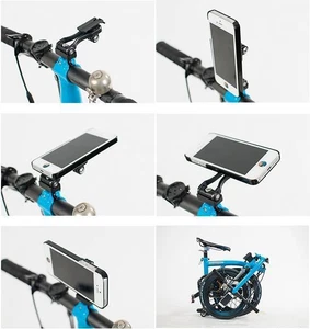 Brompton Gadget Station Phone Mount (Trigo) - Foto 1 di 10