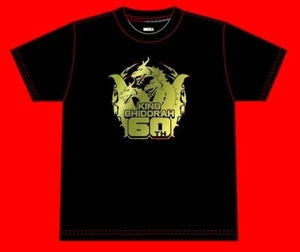 Godzilla King Ghidorah 60th Anniversary Logo T-shirt XL-size Toho 2024 Kaijyu - Picture 1 of 2