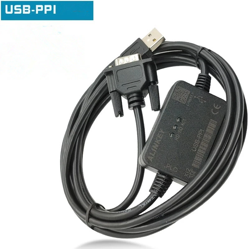 USB-PPI is suitable for Siemens S7-200 PLC programming cable data download line. - Image 1 of 1