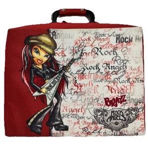 VTG Y2K Bratz Rock Angels 8 Doll Carry Case Storage Travel Bag 2005 Red - Picture 1 of 17