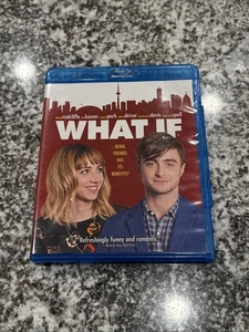 What If (Blu-ray Disc, 2014) RARE OOP Daniel Radcliffe Disc Is Pristine - Bild 1 von 3