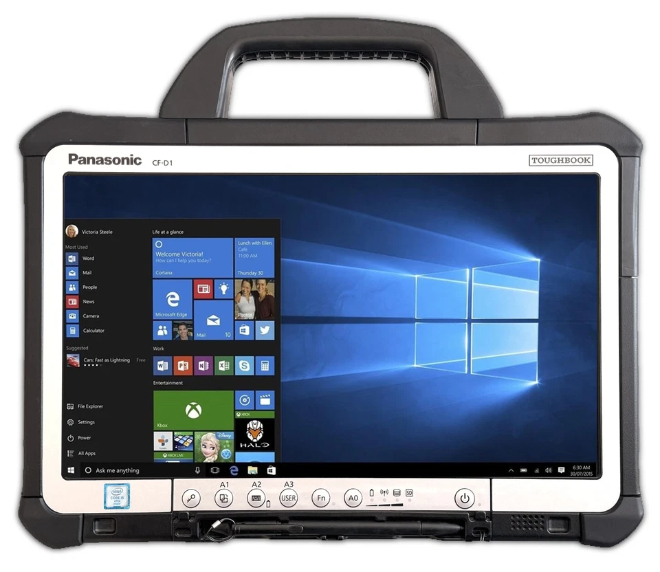 Panasonic Toughbook CF-D1 MK3 13,3-Zoll Tablet i5-6300U 8GB 256GB SSD Gut - Bild 1 von 4