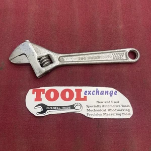 Vintage Proto 704 4" adjustable wrench made in USA - Picture 1 of 3