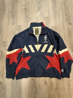 1996 Olympics USA LogoAthletic Windbreaker - Authentic Merch - Image 1 of 4