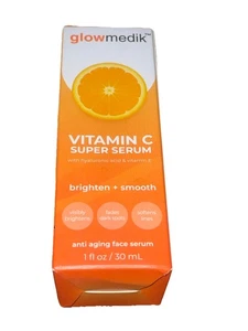 Glowmedik Vitamin C Super Serum 1 fl Oz Made In USA - Picture 1 of 3