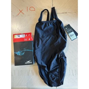Traje de baño Speedo Girls ProLT de una pieza talla 30 negro equipo* - Imagen 1 de 3