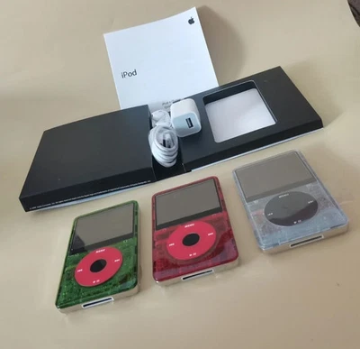 🔋New Apple iPod Classic Video 5th 256GB Modified Walkman MP3 Player New Battery - Image 1 of 4