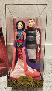 Disney Mulan & Li Shang Designer Fairytale Limited Doll Set - Low Cert #401 - Picture 1 of 22