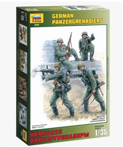 GERMAN for PANZERGRENADIERS 1/35 Soldiers Figures model Kit for ZVEZDA - Picture 1 of 1