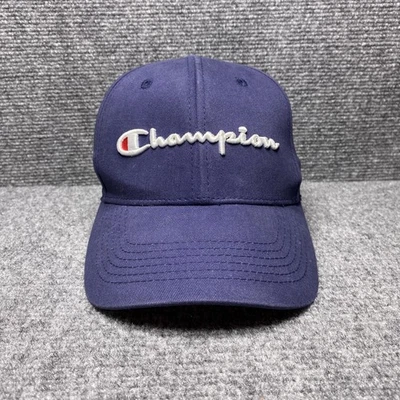 Gorra Champion Gorra Correa Trasera Azul Marino Rojo Bajo Ala Bordada Escritura Para Hombre Foto 1 de 4
