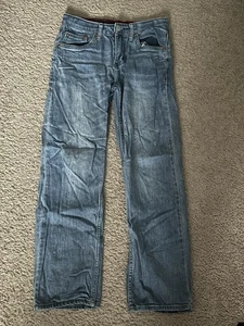 Levi’s 514 Jeans Boys 12 Regular 26x27 Light Wash Straight Leg  - Picture 1 of 4