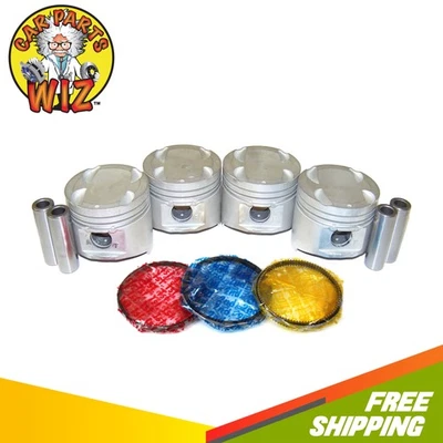 Pistones y anillos de motor para 94-97 Kia Sephia Mazda MX3 1,6 L DOHC 16v VIN 3 Foto 1 de 3