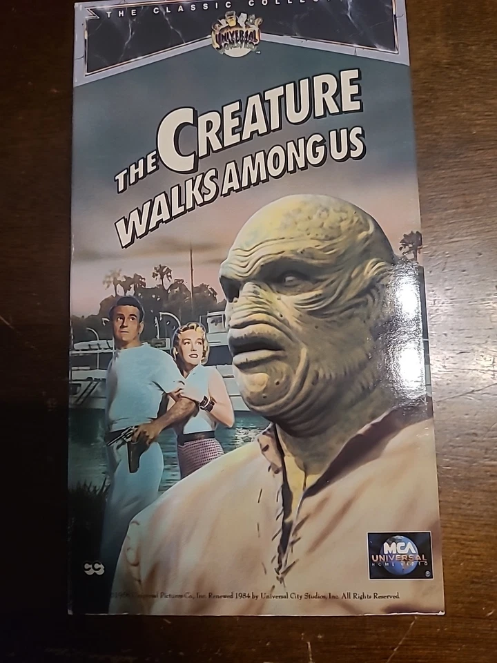 The Creature Walks Among Us VHS 1956 MCA Universal Monsters  from black lagoon  - Image 1 of 4