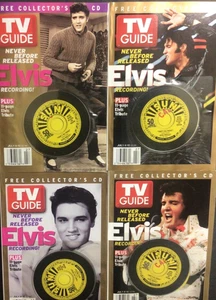 TV GUIDE ~ Elvis Presley covers ~ Lot of 4 ~ July 4, 2004 ~ HIGHER GRADE - Picture 1 of 10
