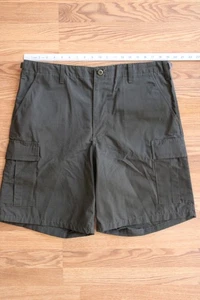 TRU-SPEC Pantaloncini Uomo Large (35-39 x 9,5) ~ Verde Esercito ~ Vita Regolabile - Foto 1 di 8