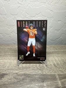 2024 Clearly Donruss Bo Nix Night Moves Rookie RC SSP Case Hit #7 Denver Broncos - Picture 1 of 1