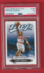 NBA Basketball 2003 Upper Deck MVP Michael Jordan Grade Card #190 PSA 5 - Bild 1 von 2