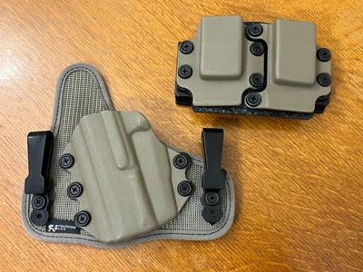 Funda StealthGear Ventcore 1.0 IWB Mini Sig P365 y bolsa OWB Mag MANO IZQUIERDA  Foto 1 de 4